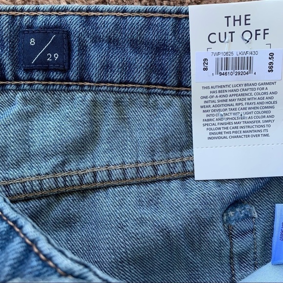 Lucky Brand The Cut Off Jean Short - Picture 12 of 12